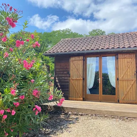 Maison Bois Avec Piscine Privee Et Wifi Au Coeur Du Perigord - Fr-1-616-445 *