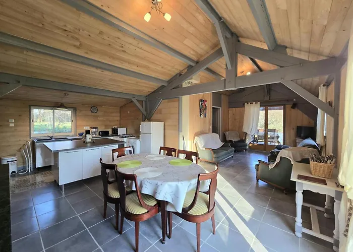 Maison Bois Avec Piscine Privee Et Wifi Au Coeur Du Perigord - Fr-1-616-445 Saint-Chamassy