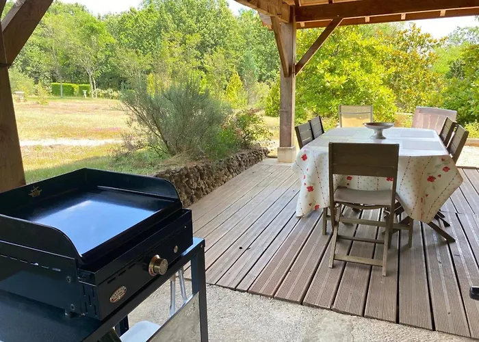 Maison Bois Avec Piscine Privee Et Wifi Au Coeur Du Perigord - Fr-1-616-445 Σπίτι διακοπών